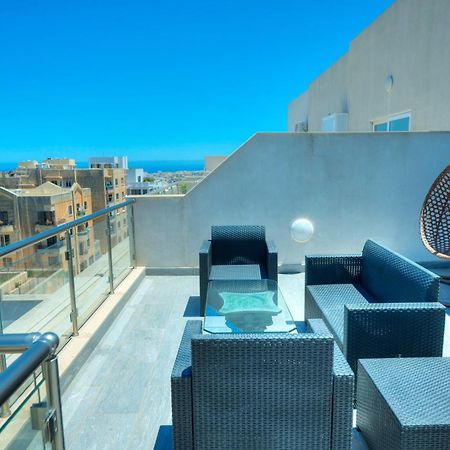 Luxurious Penthouse With 2 Large Terraces Dger1-1 Apartman San Ġiljan Kültér fotó